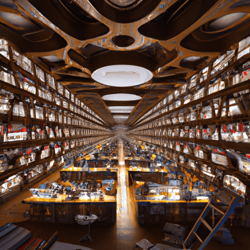 הספרייה הענפה, המאכלסת למעלה מ-20,000 ספרים