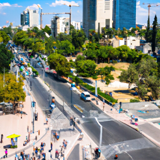 רחוב בן גוריון ברמת גן